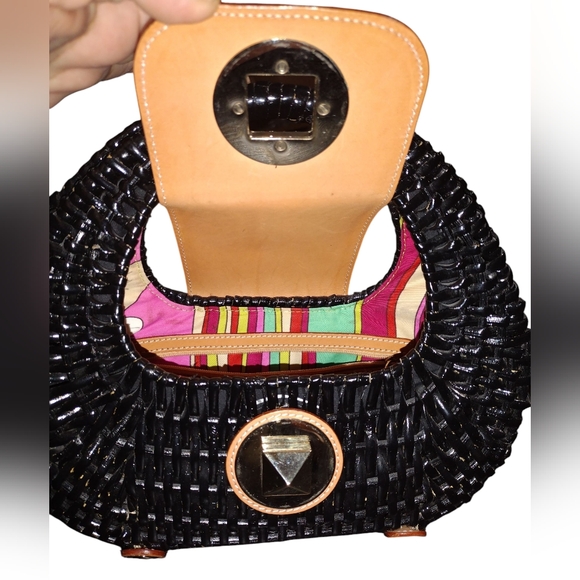 Kate Spade New York RARE Santiago Plantation Wicker Handbag - Picture 4 of 7